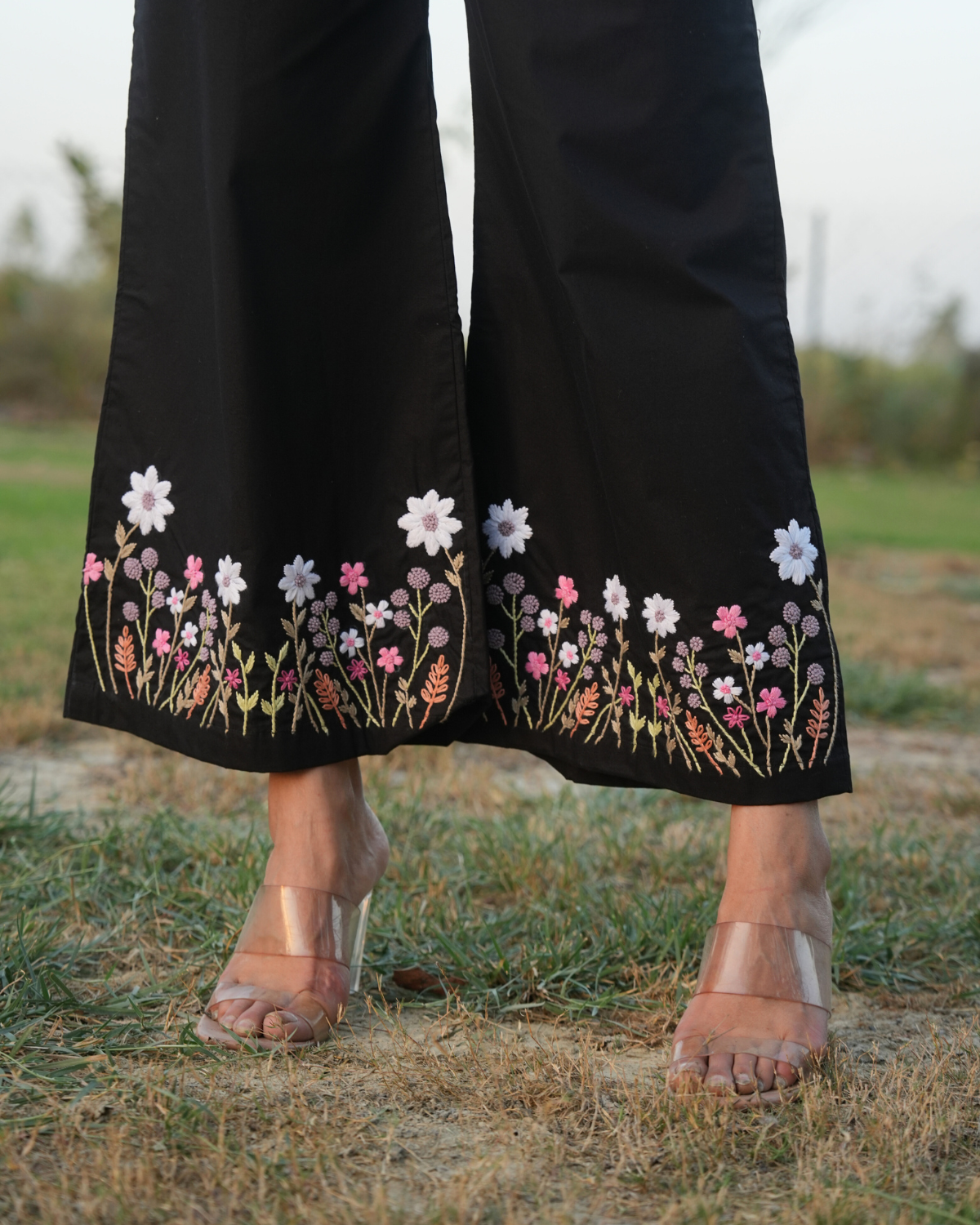 Hina Hand-Embroidered Pant
