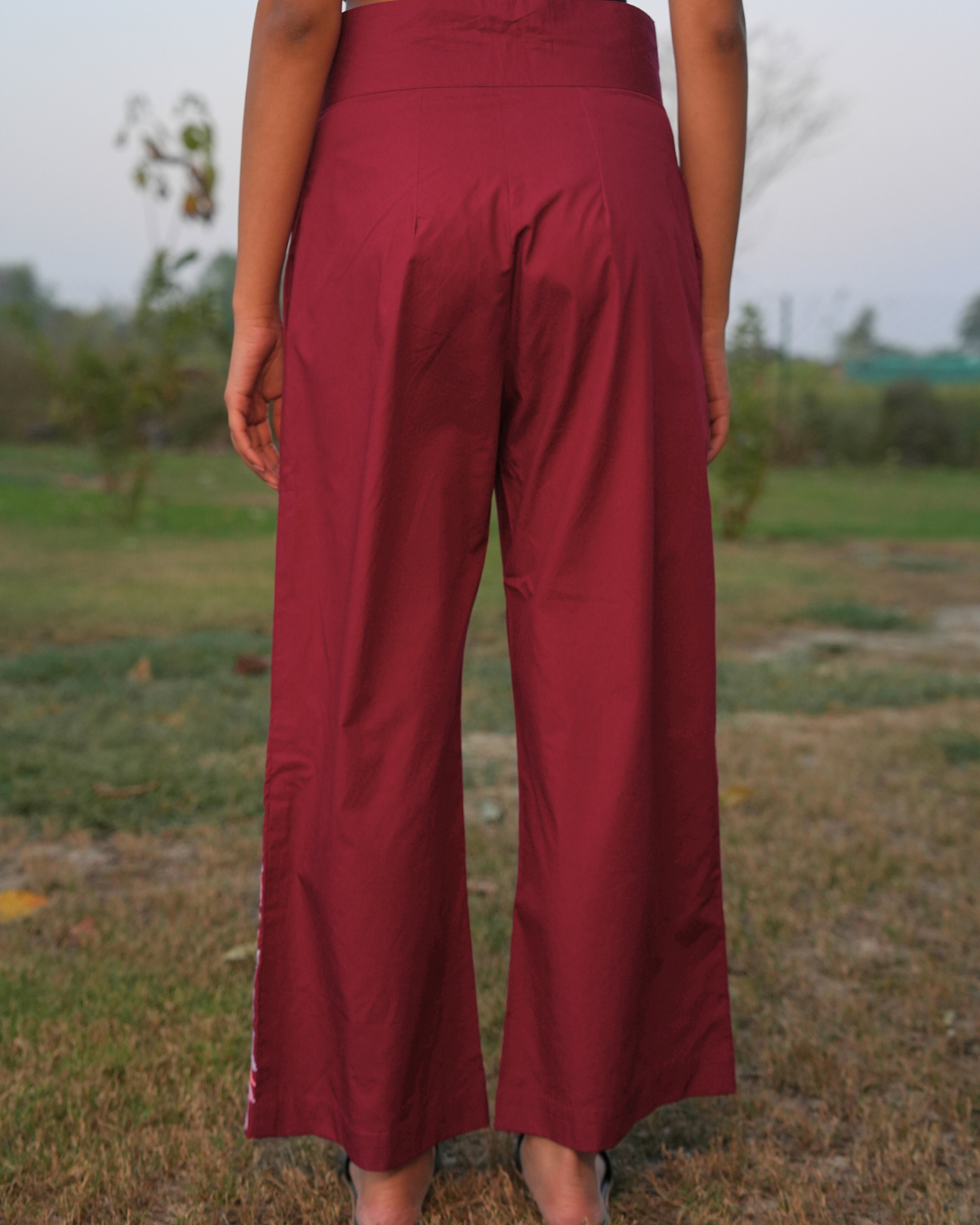 Aashi Hand-Embroidered Pant