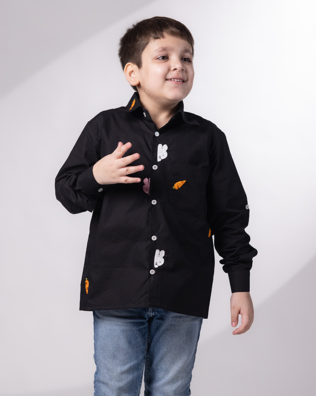 Kavin Hand-Embroidered Shirt