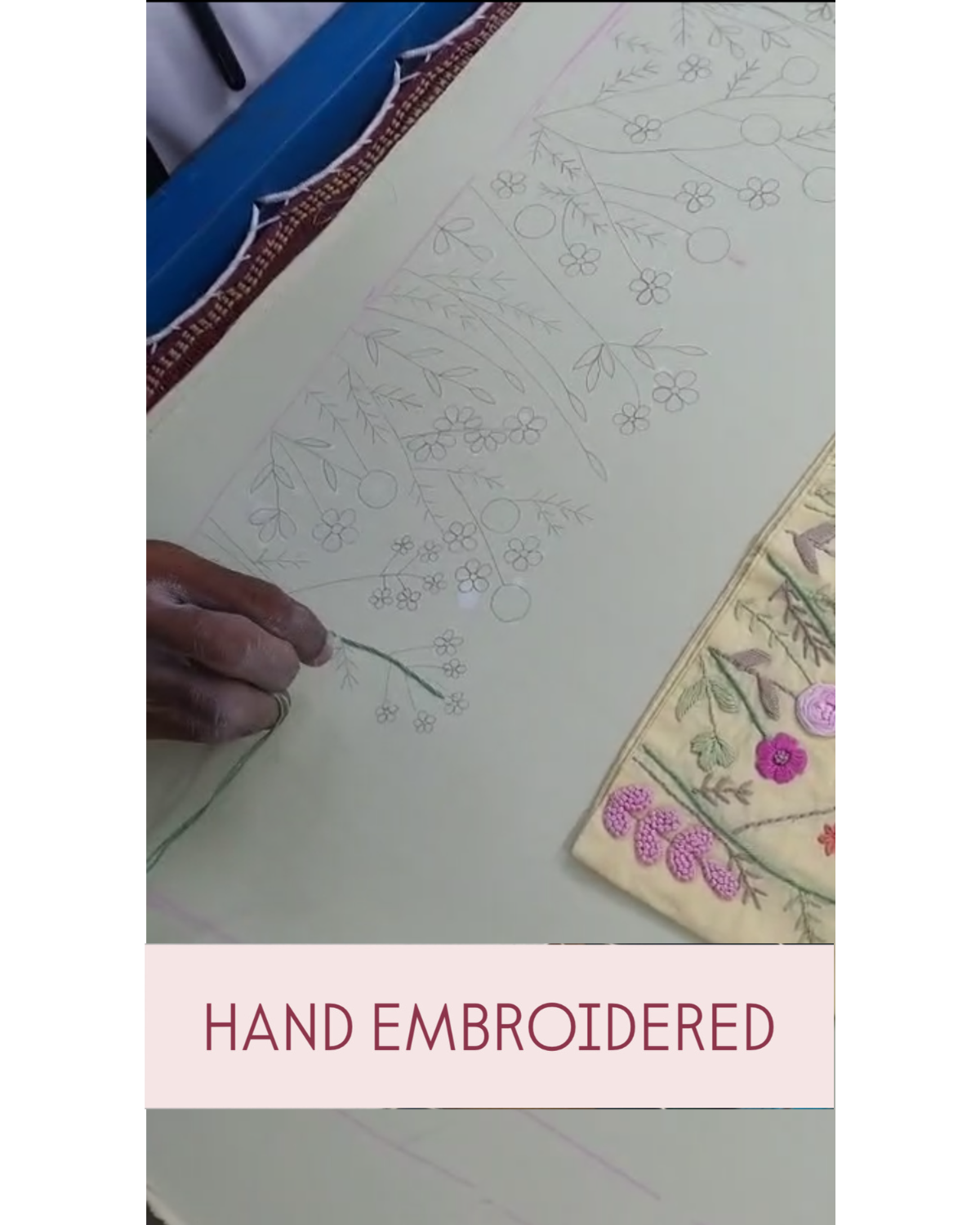 Jahnvi Hand-Embroidered Short Dress
