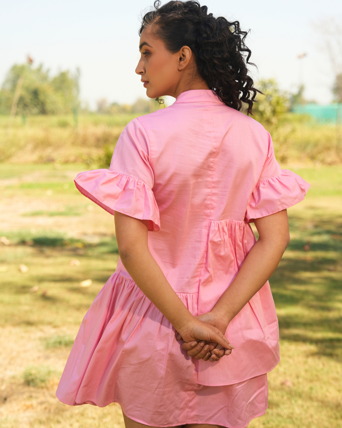 Aasshna Hand-Embroidered Short Dress