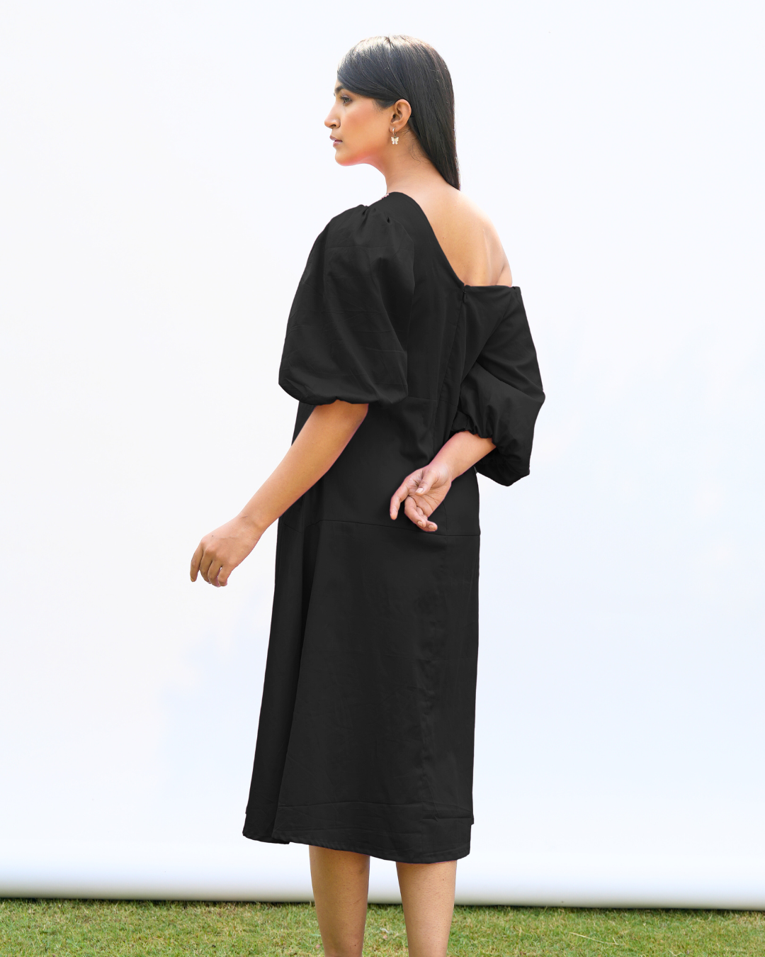 Noha Hand-Embroidered Midi Dress