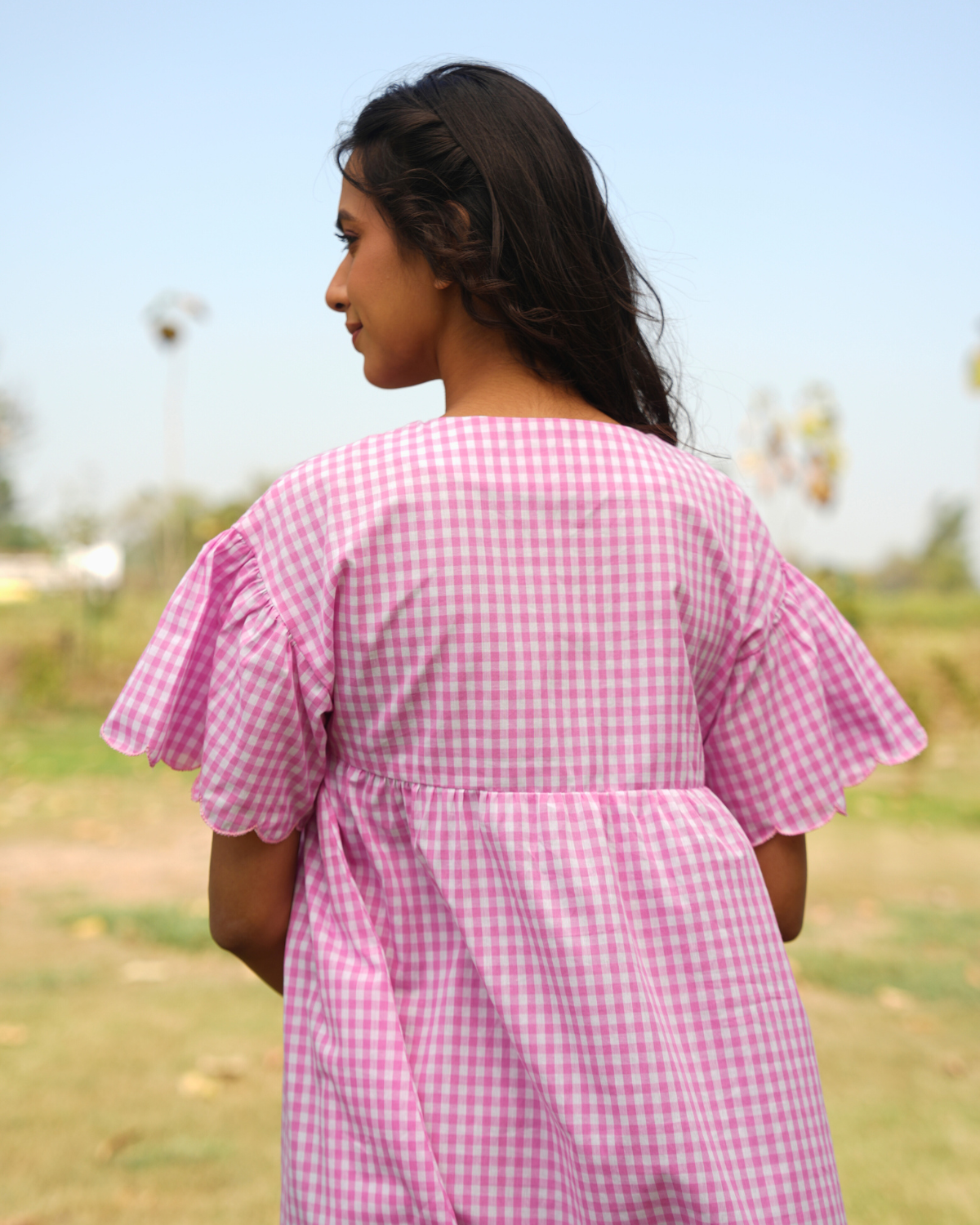 Mittali Hand-Embroidered Short Dress