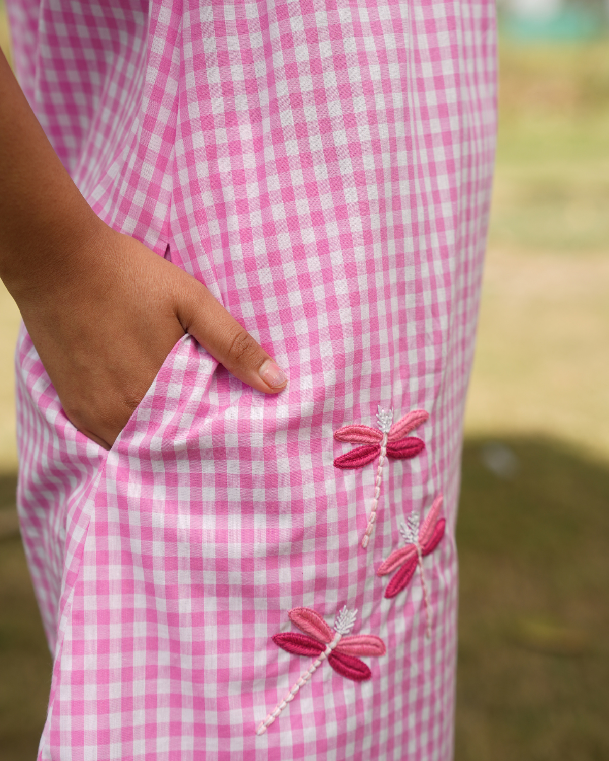 Mittali Hand-Embroidered Short Dress