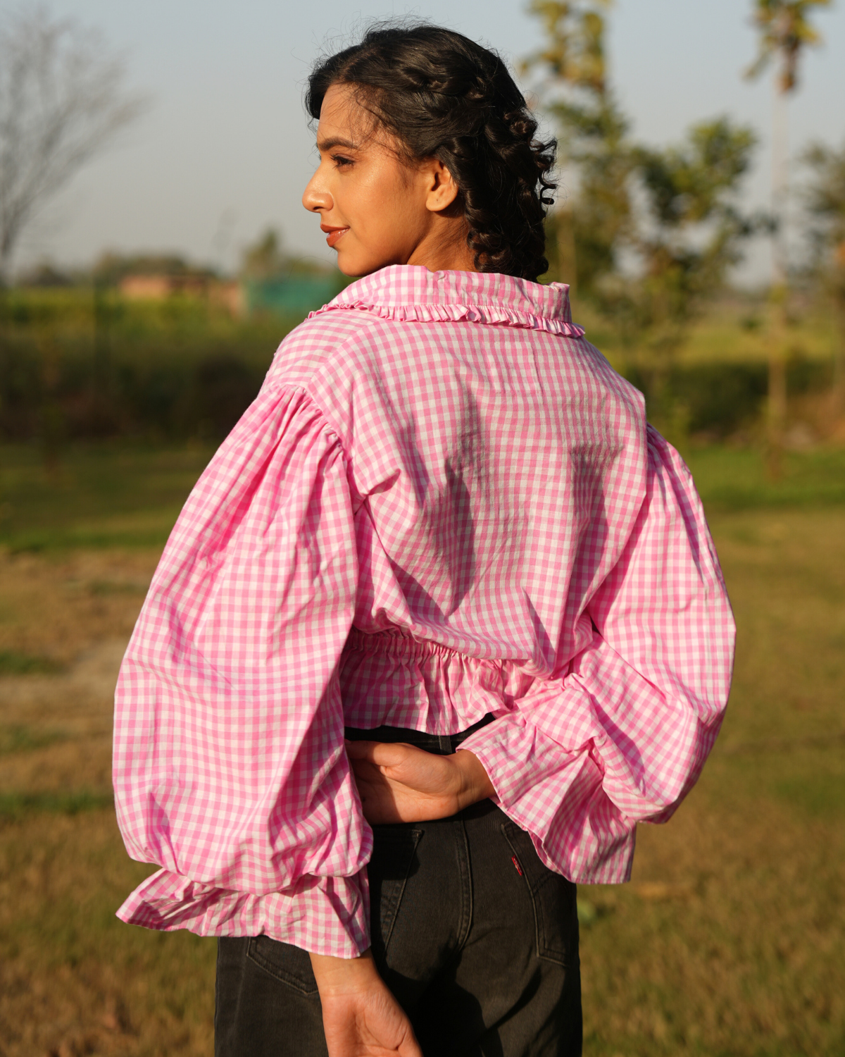 Rayaa Hand-Embroidered Top
