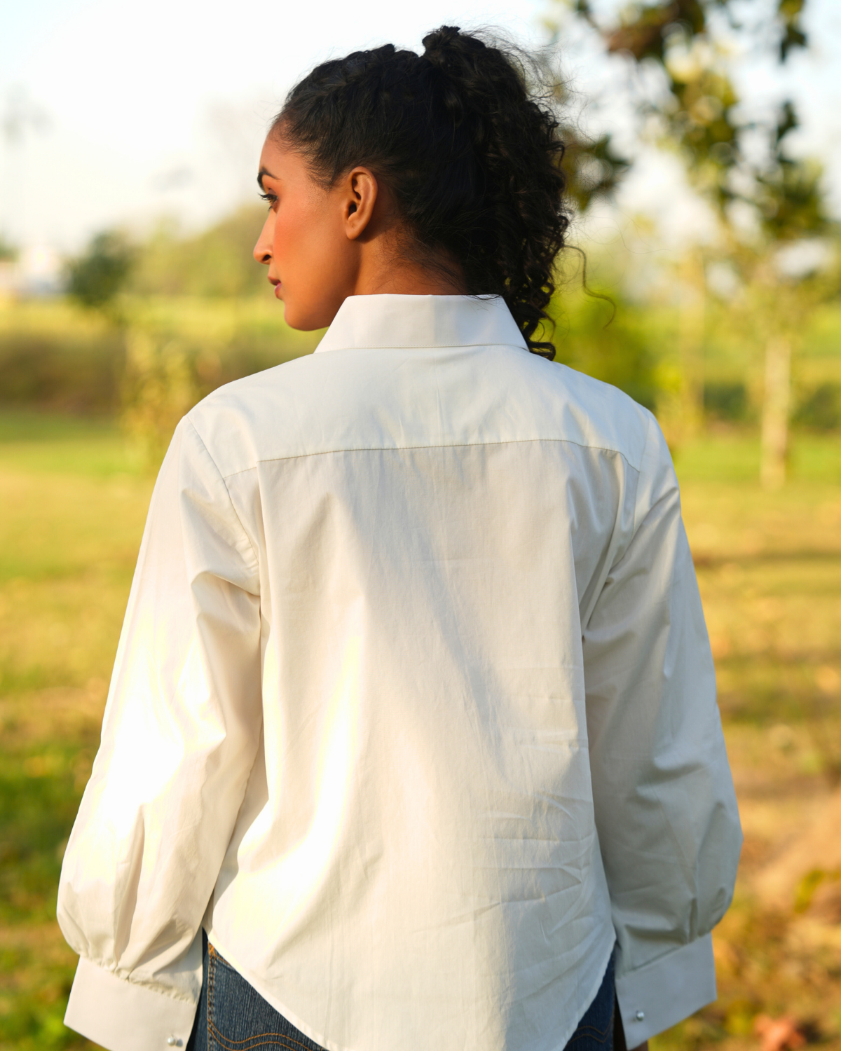 Evva Hand-Embroidered Shirt