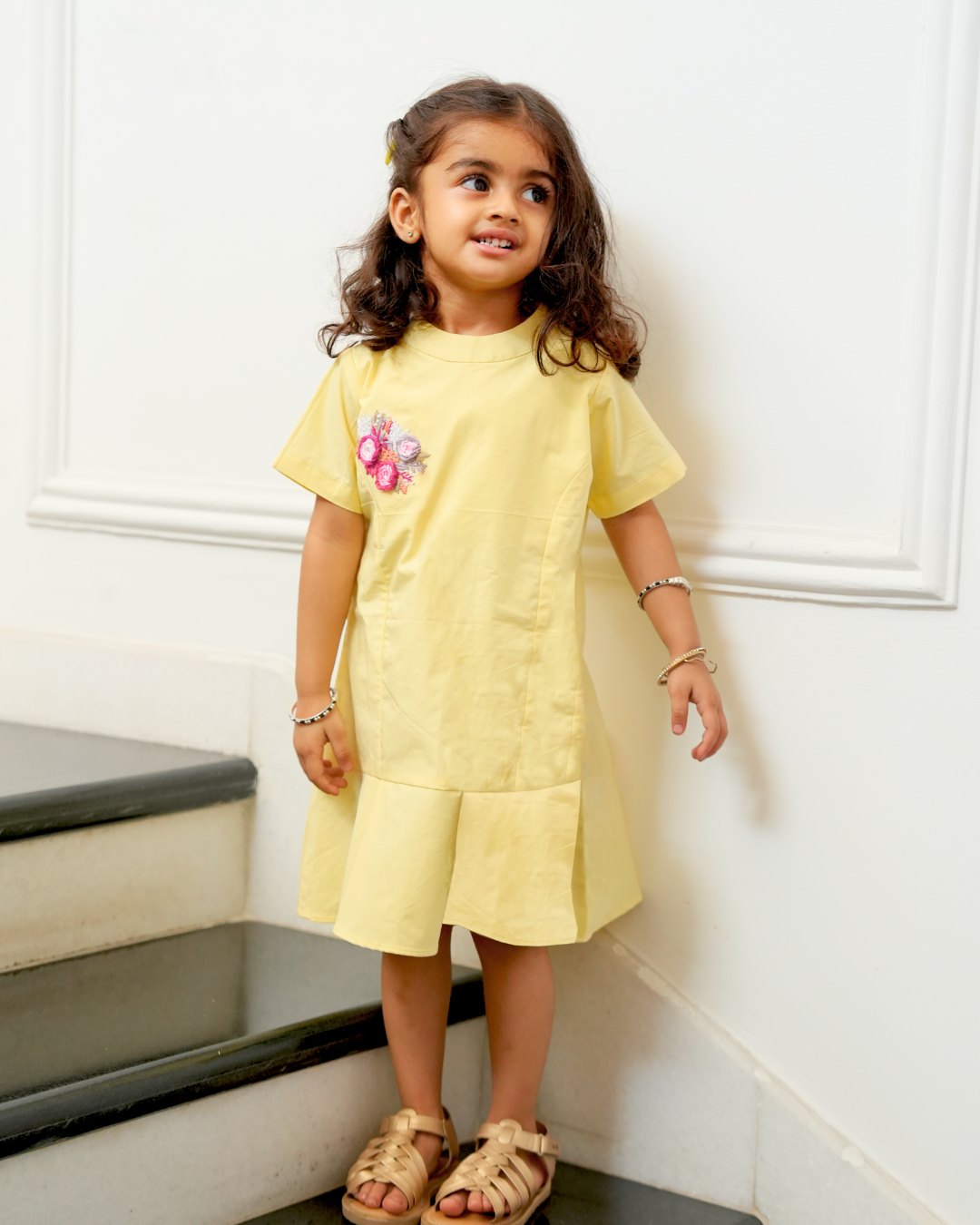 Lia Hand-Embroidered Dress