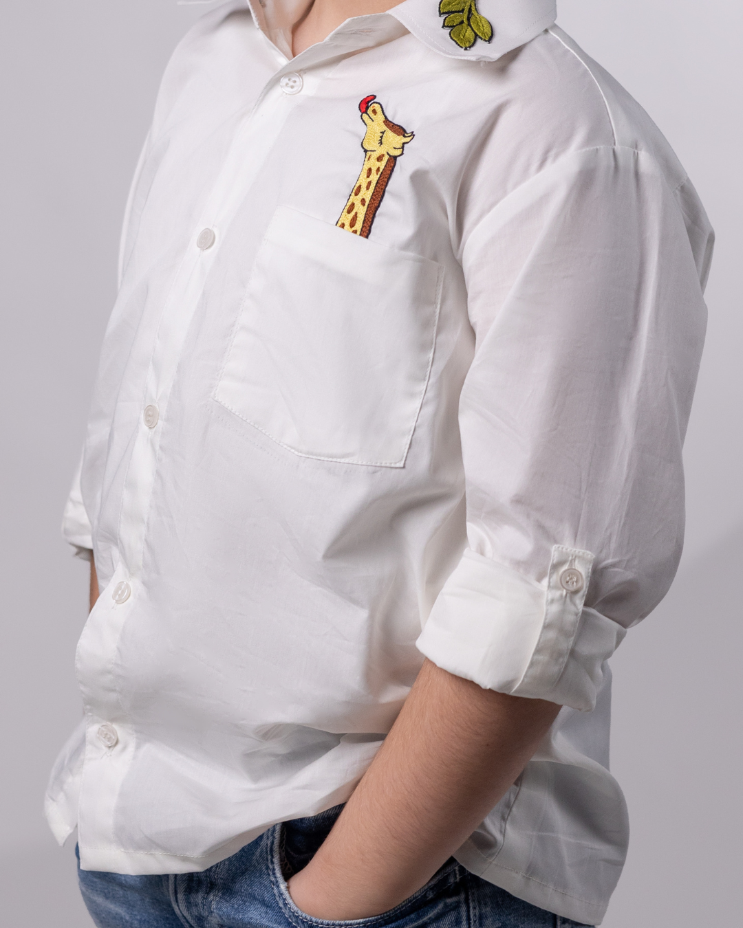 Ayaan Hand-Embroidered Shirt