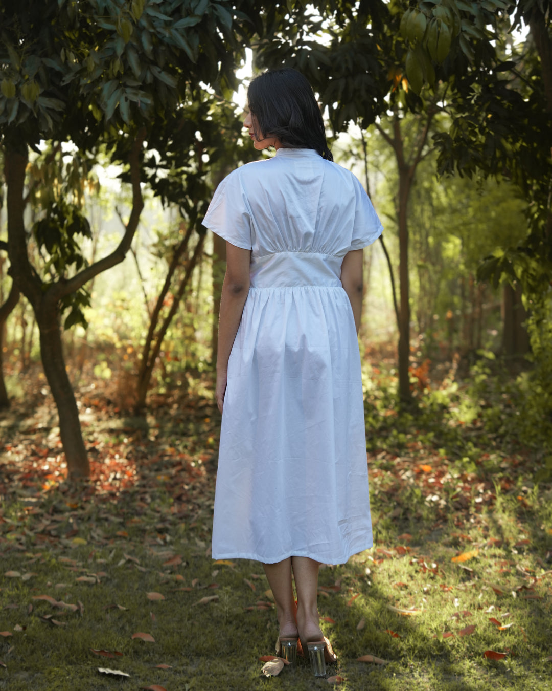 Eknoor Hand-Embroidered Midi Dress