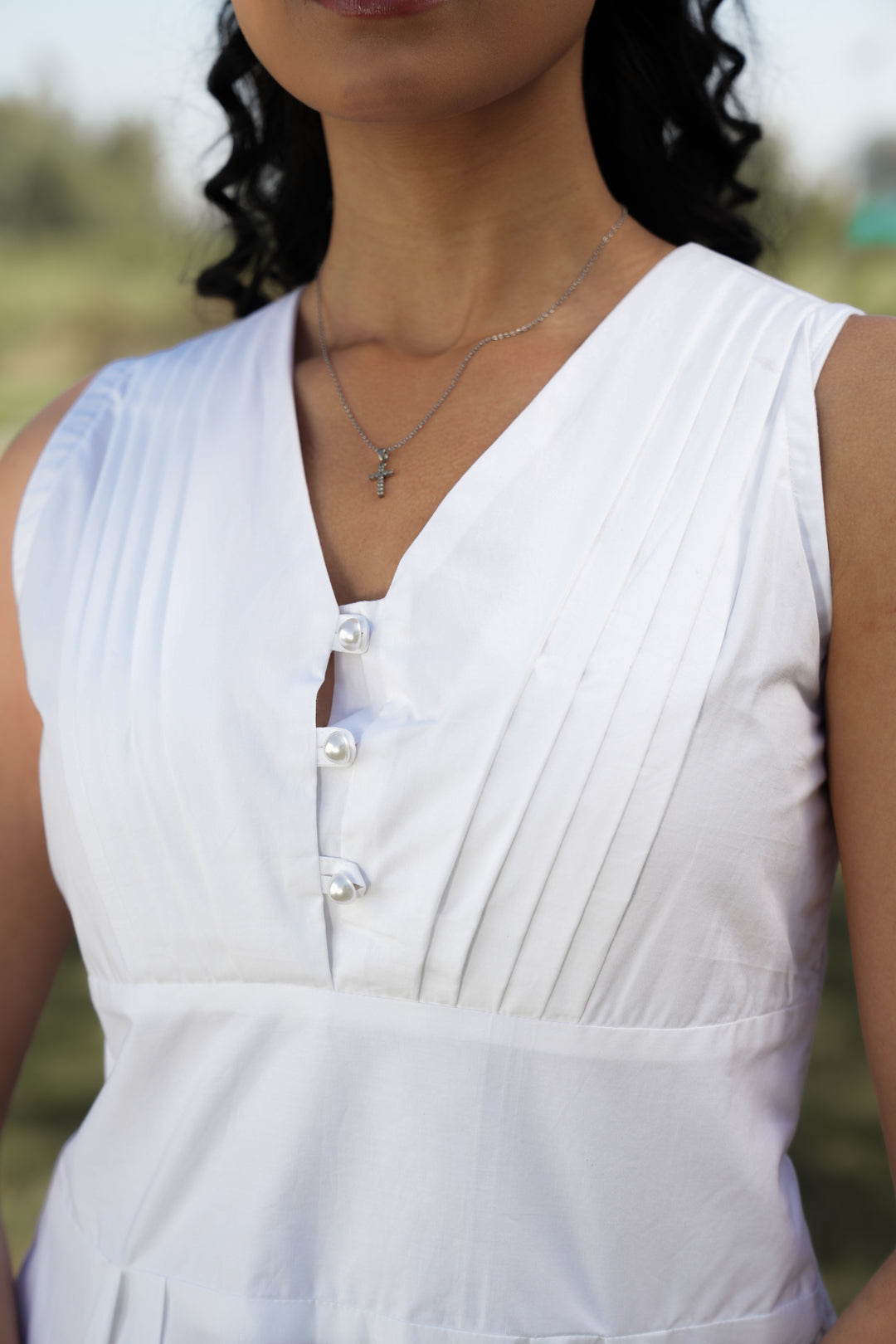 Rreet Hand-Embroidered Midi Dress