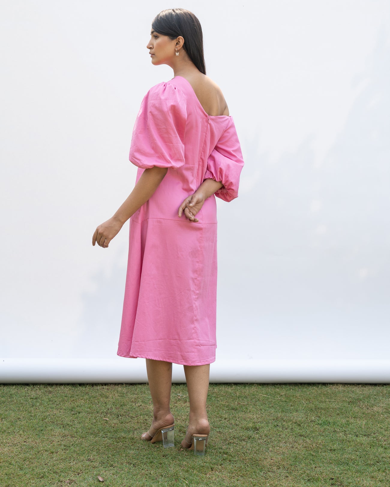 Noha Hand-Embroidered Midi Dress