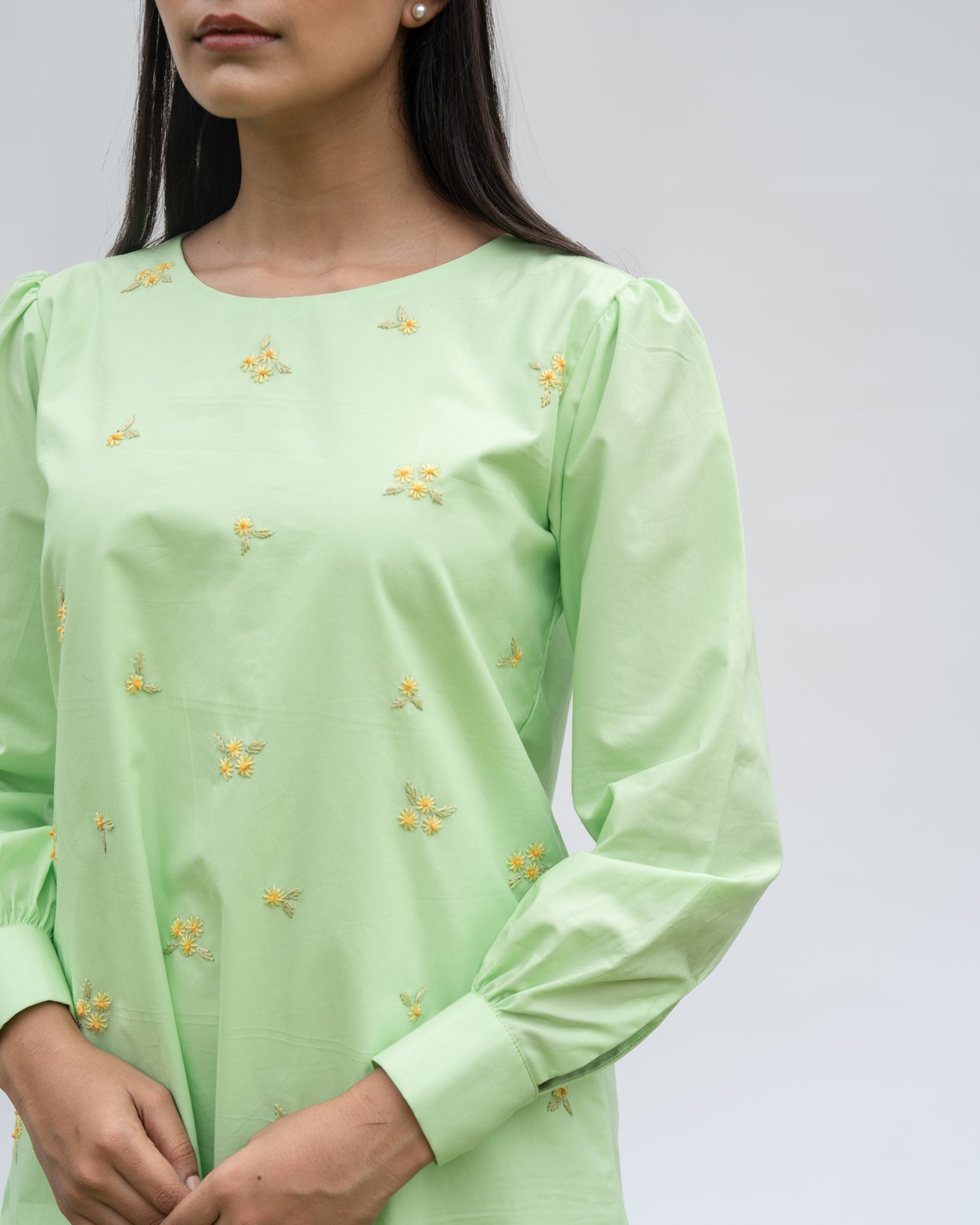 Arushi Hand-Embroidered Short Dress