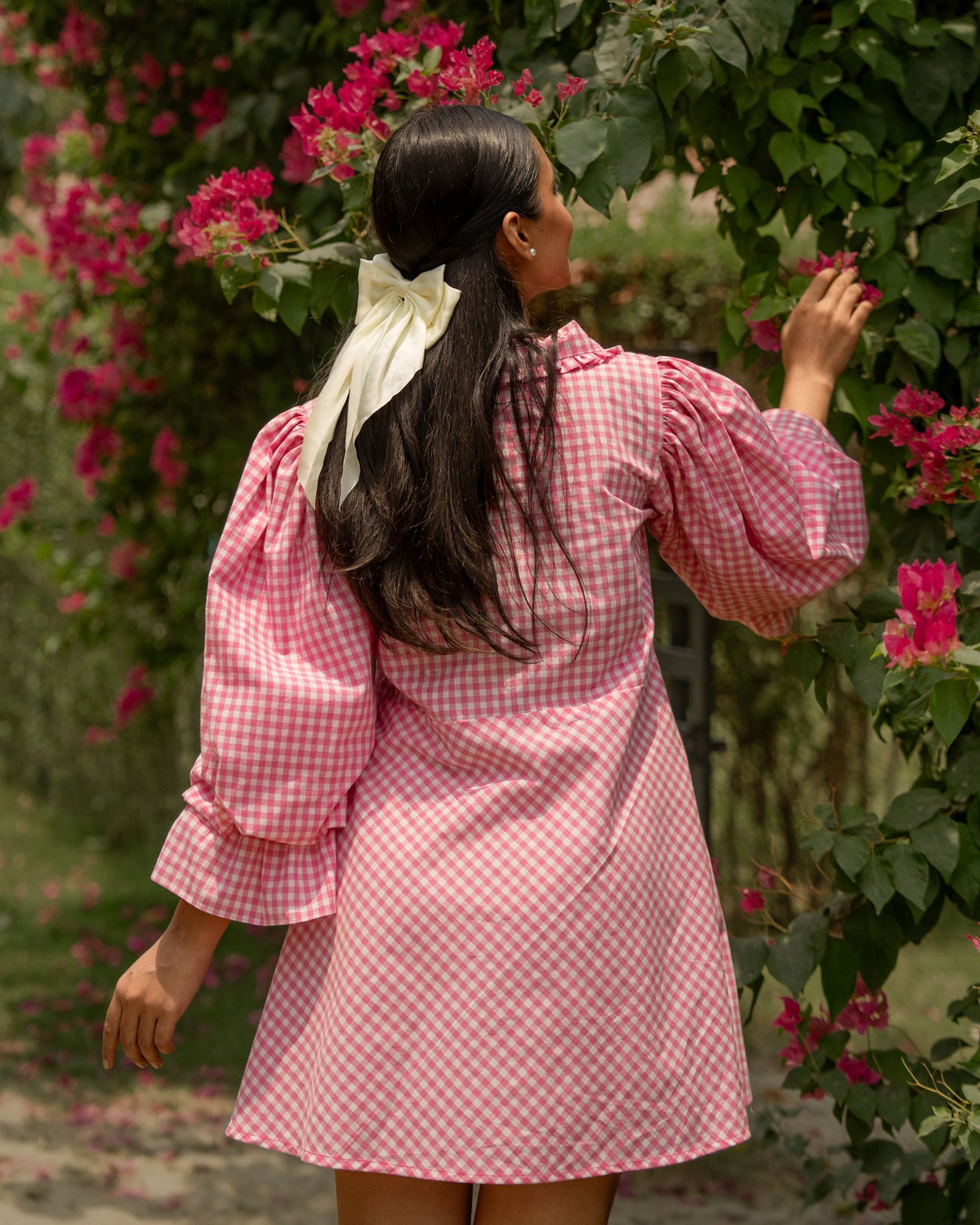 Revaa Hand-Embroidered Short Dress