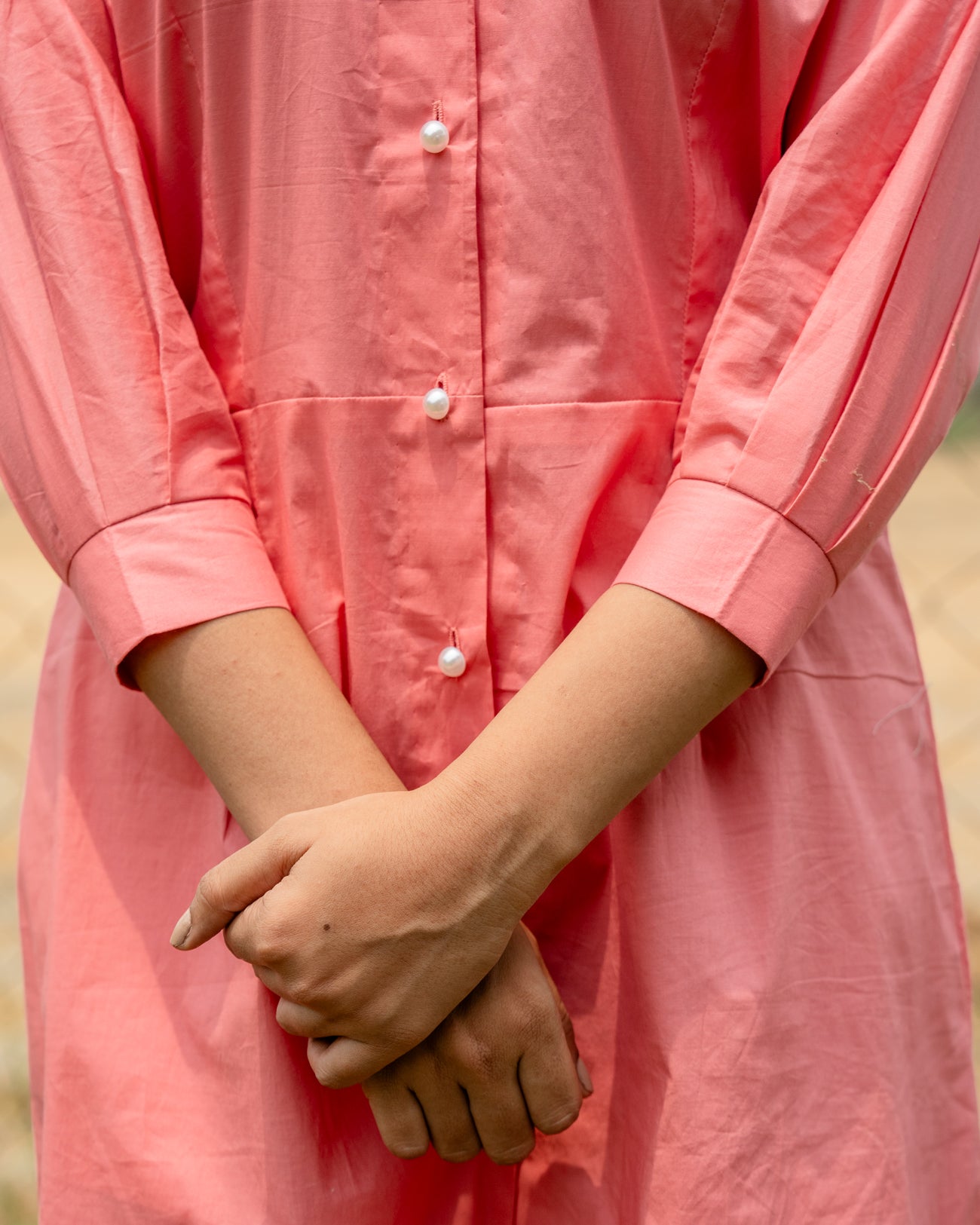 Kaii Hand-Embroidered Short Dress