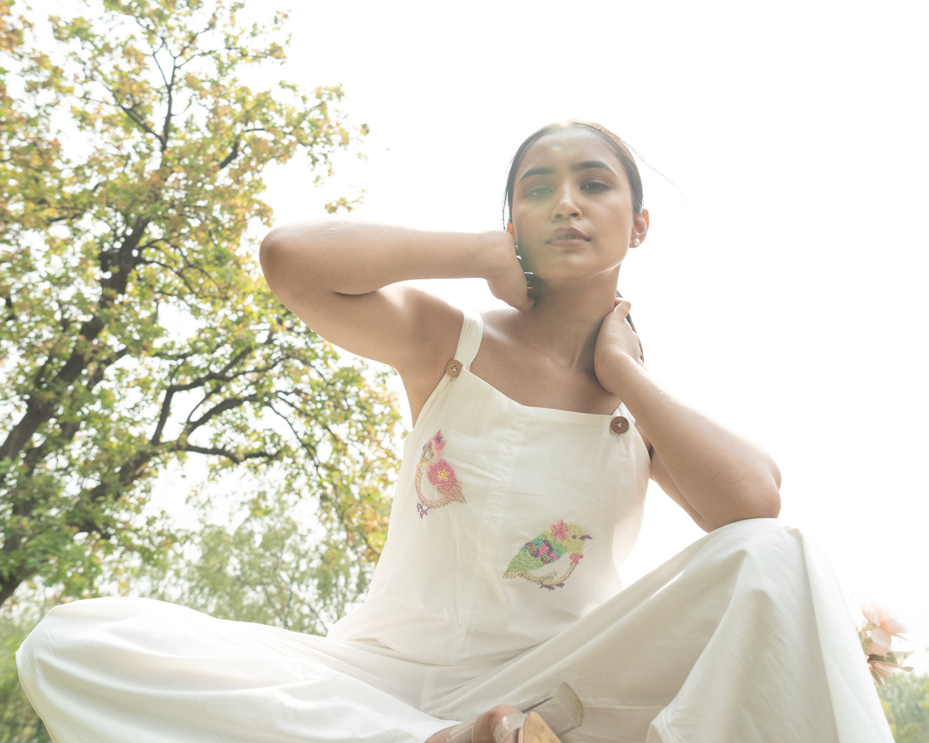 Meeraa Hand-Embroidered Jumpsuit