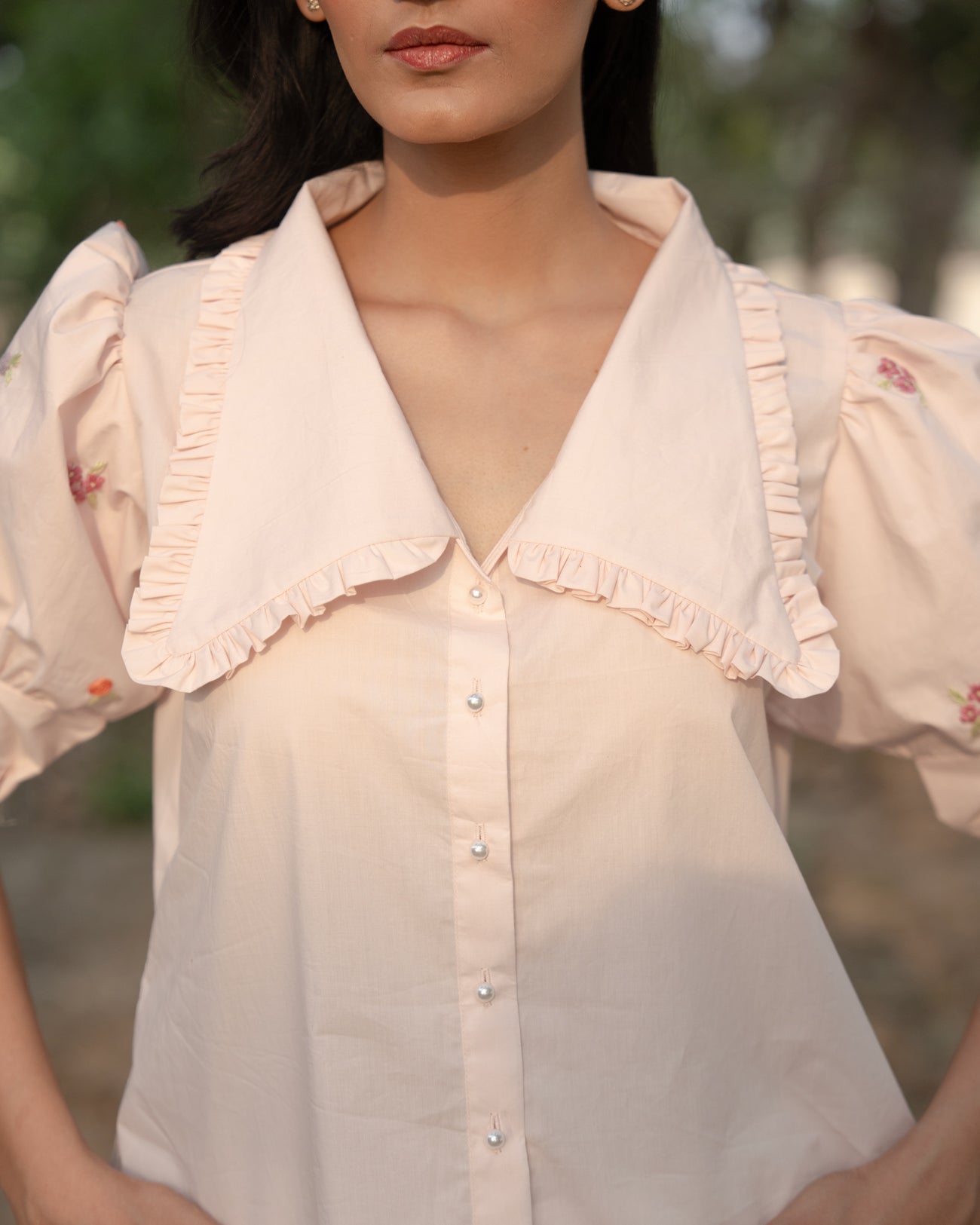 Paakhi Hand-Embroidered Shirt