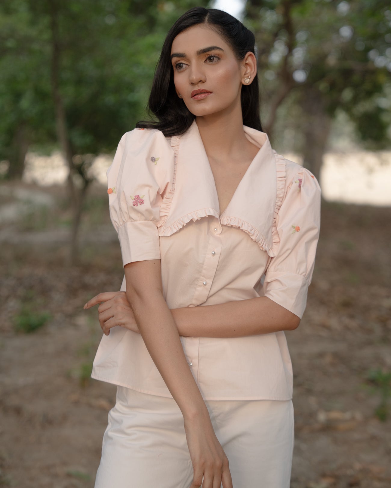 Paakhi Hand-Embroidered Shirt