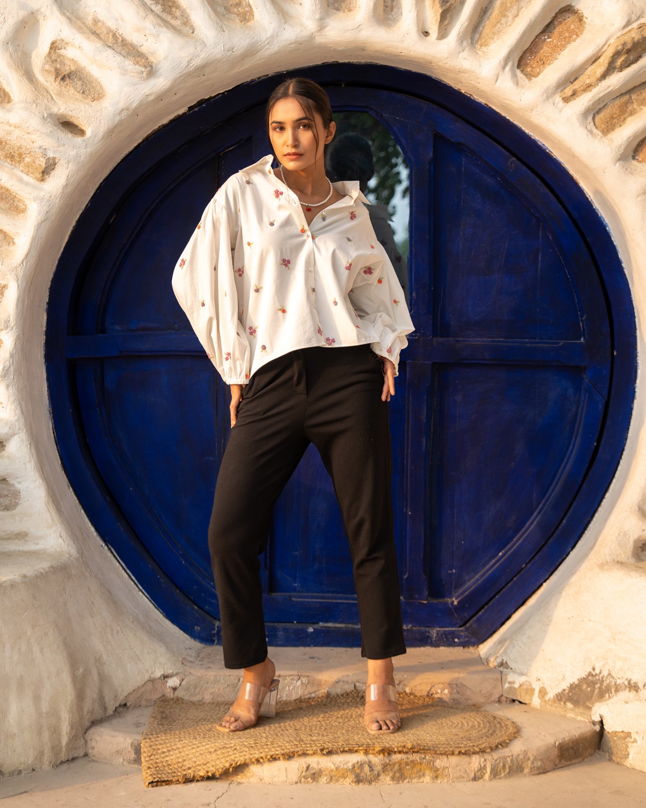 Aakrritii Hand-Embroidered Shirt