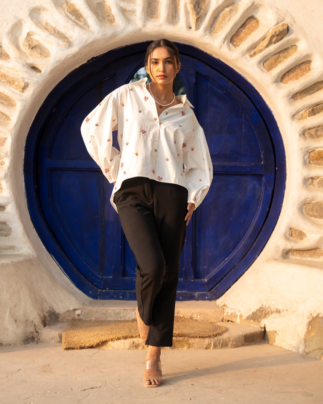 Aakrritii Hand-Embroidered Shirt