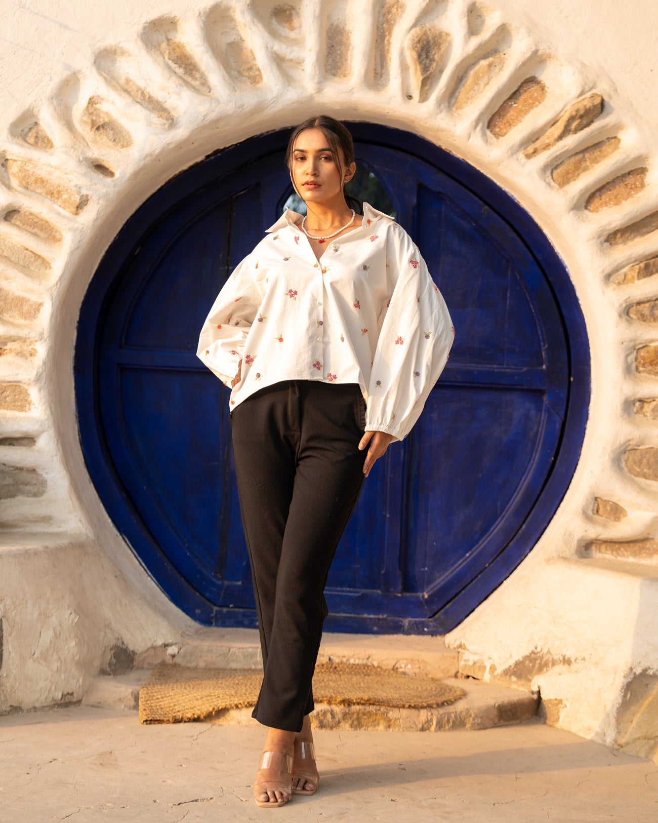 Aakrritii Hand-Embroidered Shirt