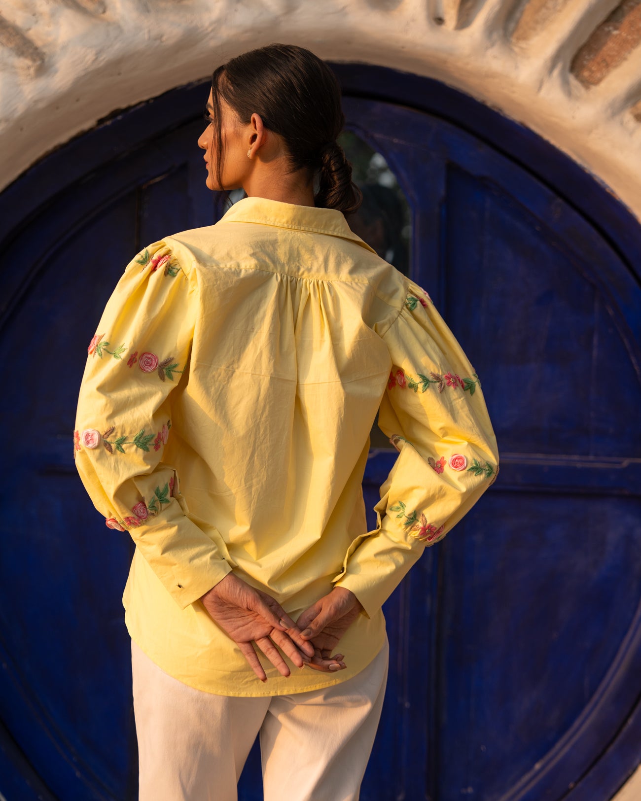 Deviinaa Hand-Embroidered Shirt