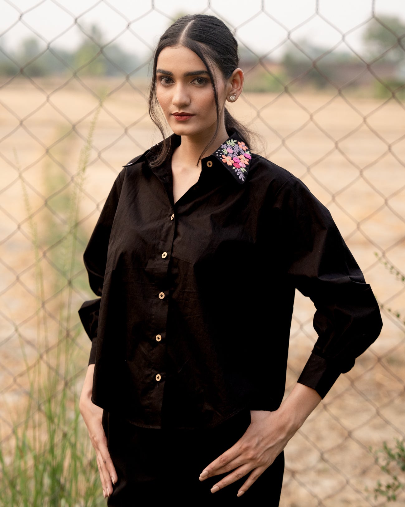 Myrra Hand-Embroidered Shirt