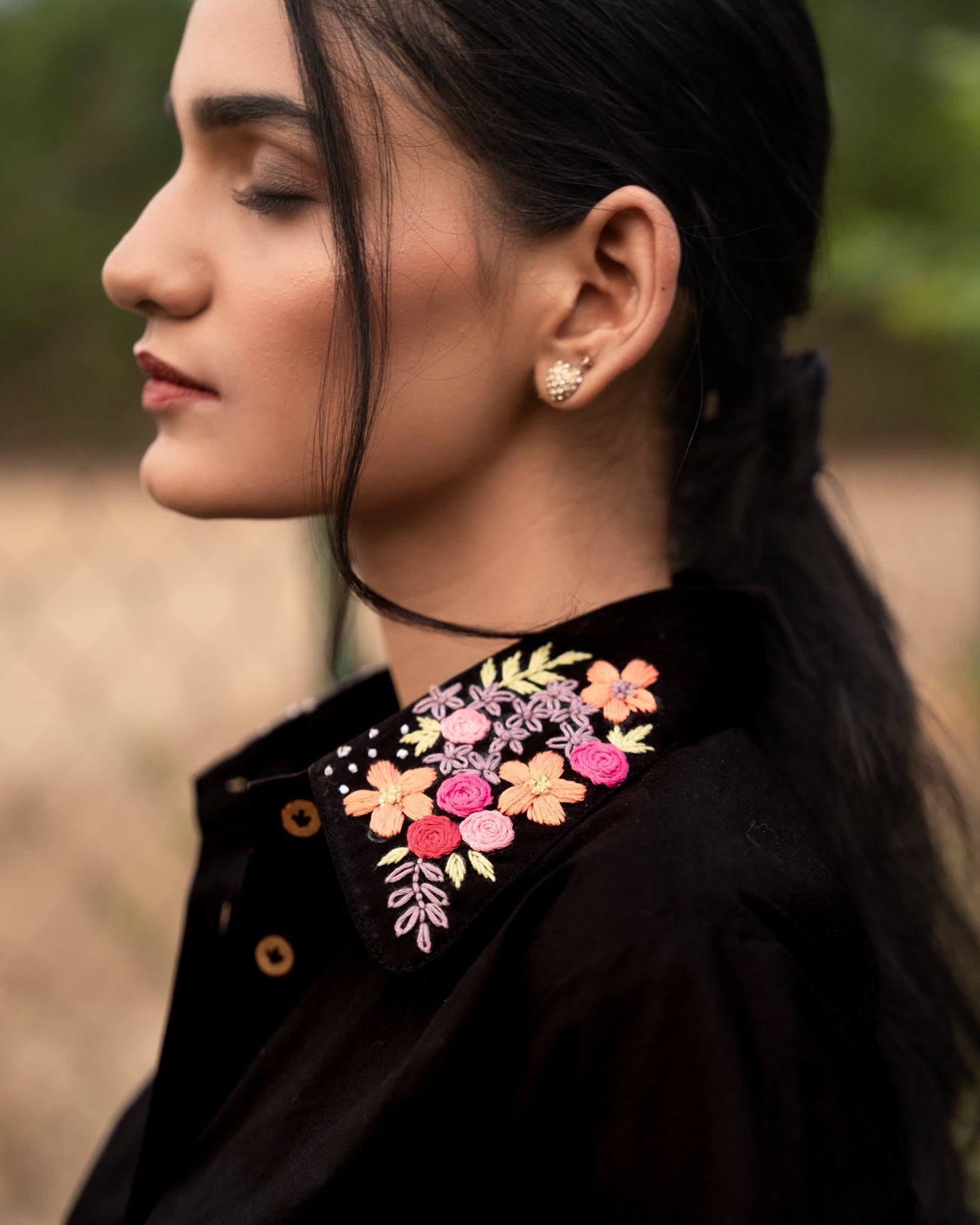 Myrra Hand-Embroidered Shirt