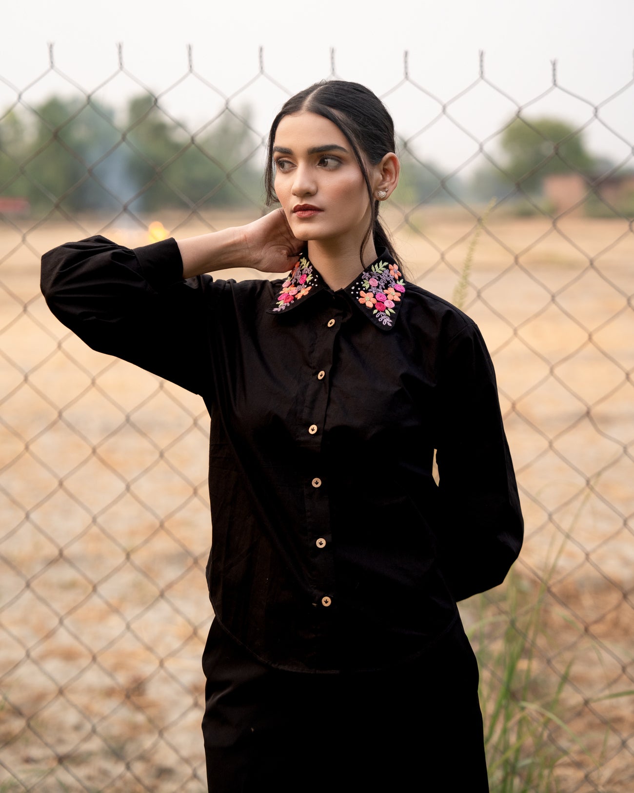 Myrra Hand-Embroidered Shirt