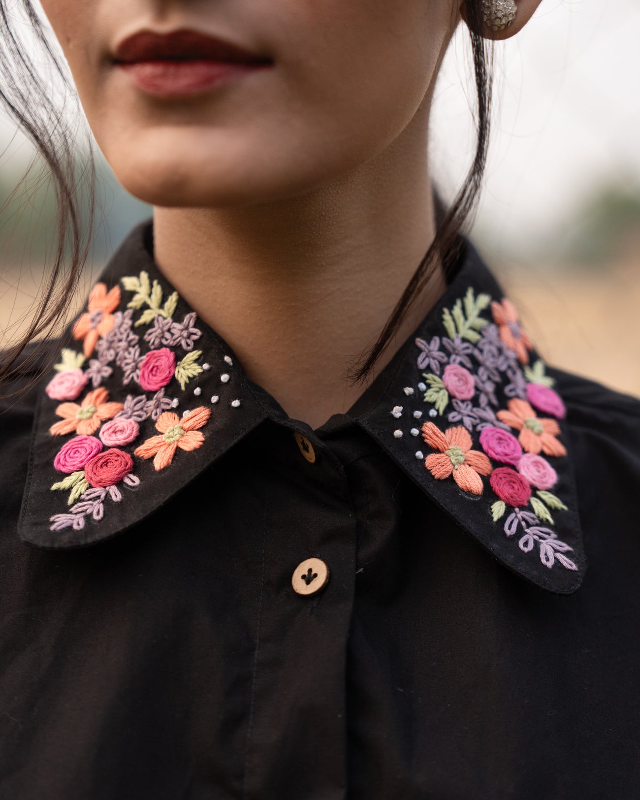 Myrra Hand-Embroidered Shirt