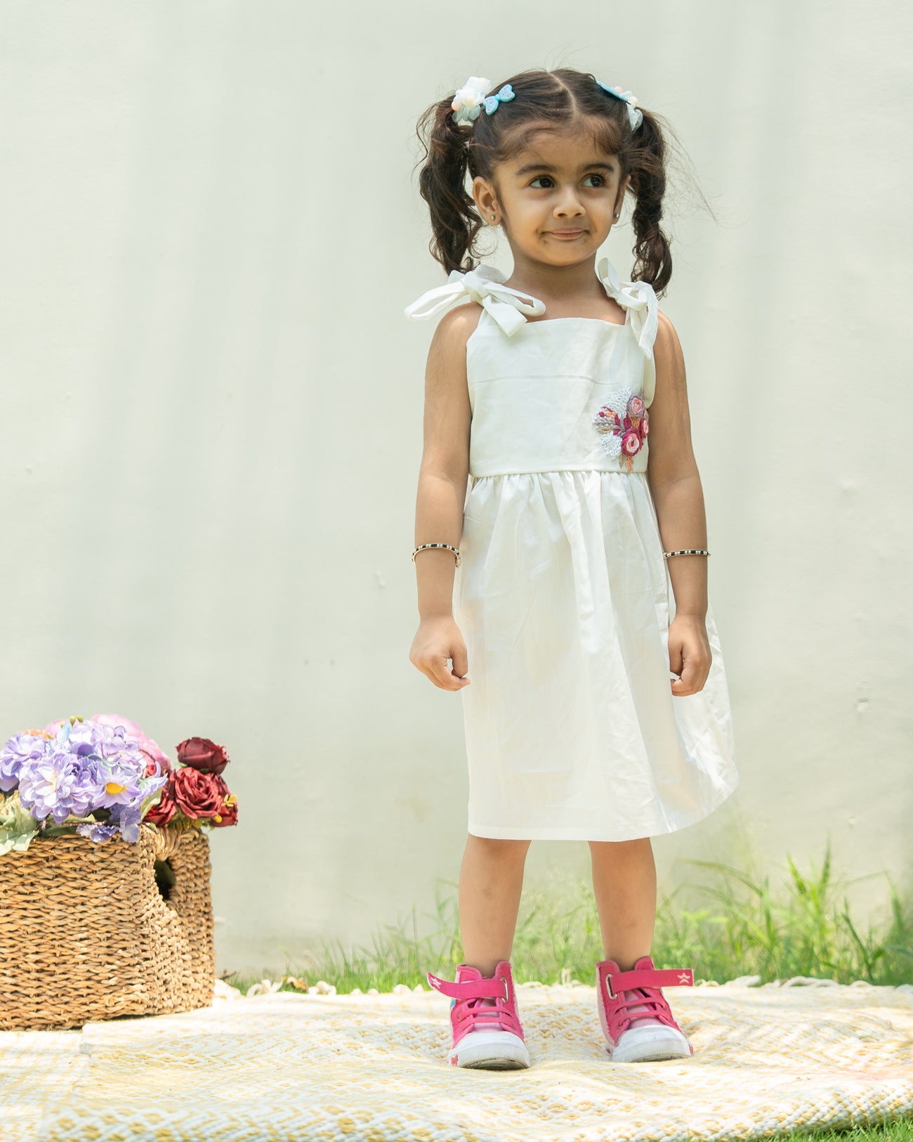 Eila Hand-Embroidered Dress