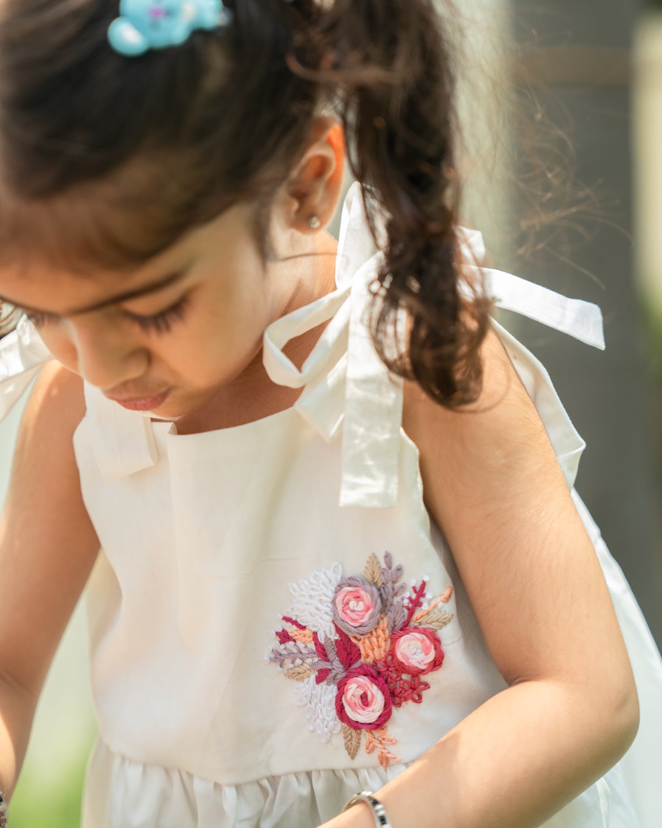 Eila Hand-Embroidered Dress