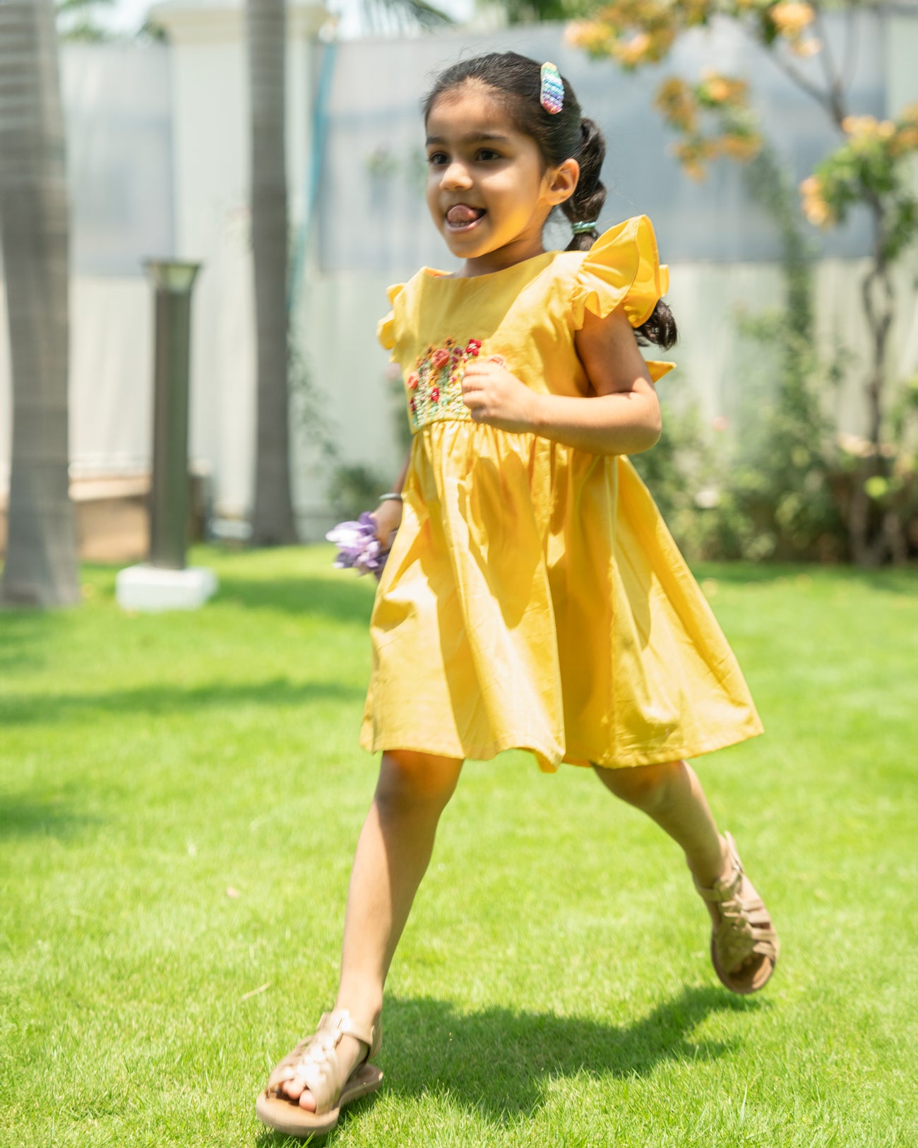 Neysa Hand-Embroidered Dress