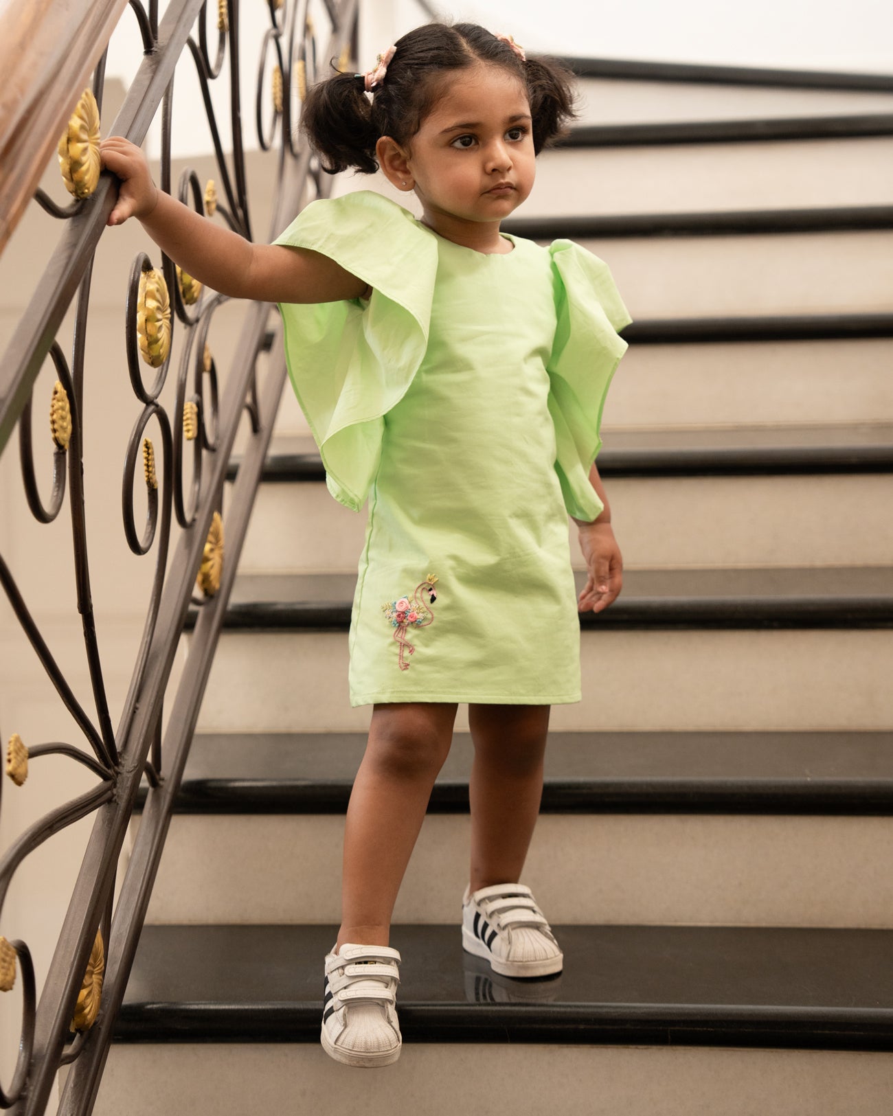 Raha Hand-Embroidered Dress