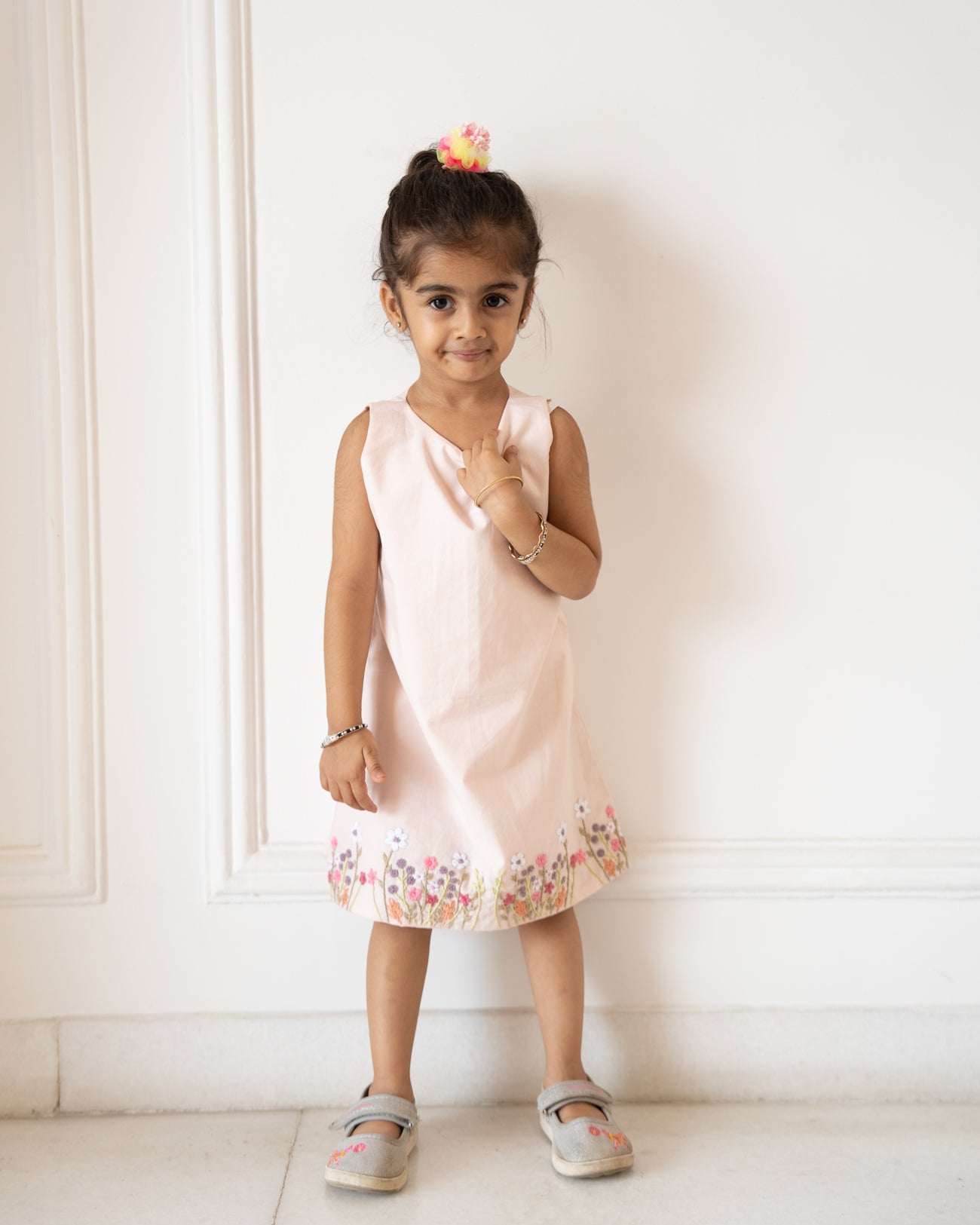 Tisya Hand-Embroidered Dress