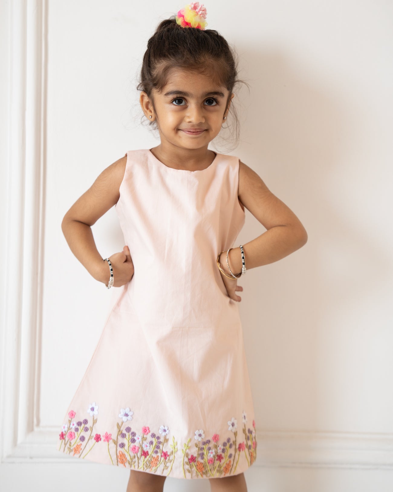 Tisya Hand-Embroidered Dress