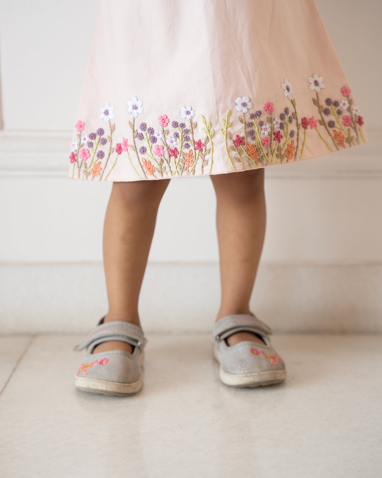 Tisya Hand-Embroidered Dress