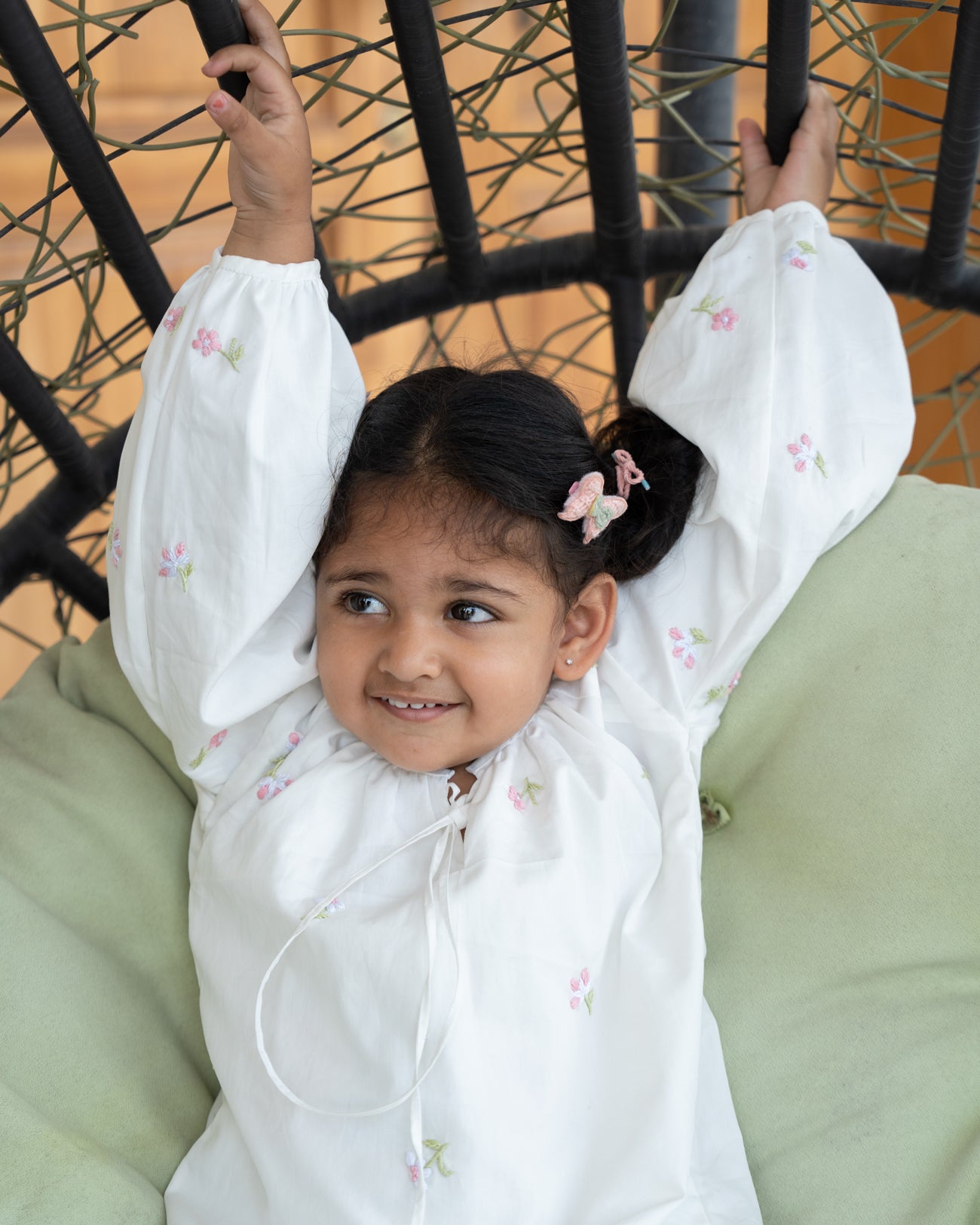 Kiara Hand-Embroidered Dress