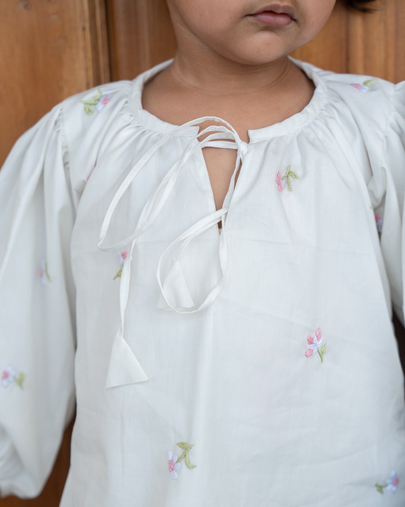 Kiara Hand-Embroidered Dress