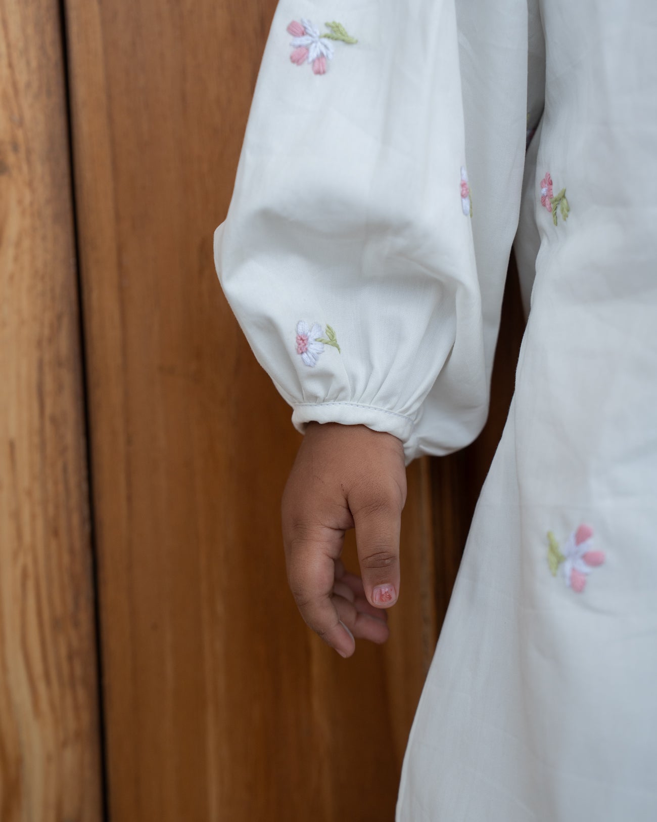 Kiara Hand-Embroidered Dress