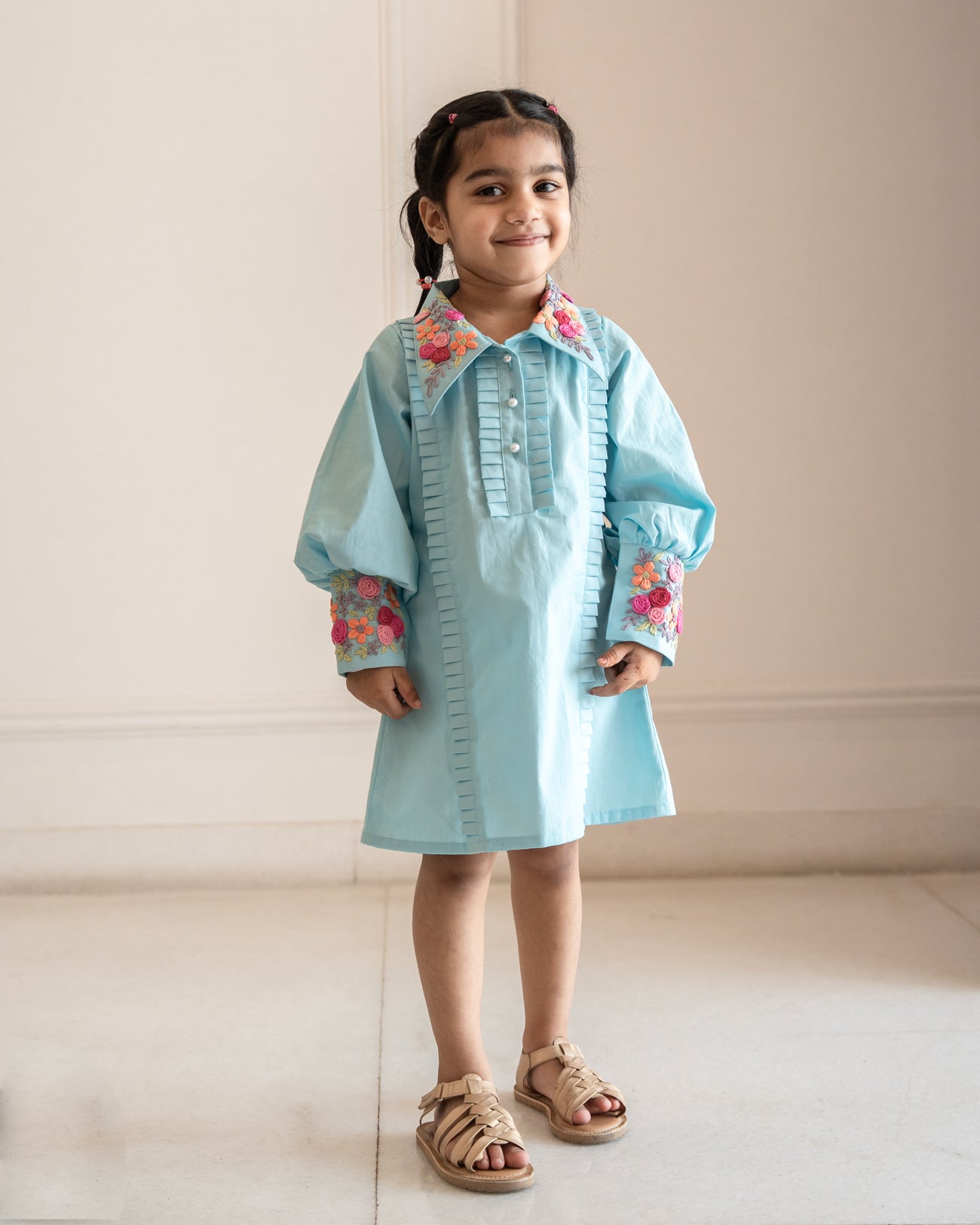 Rini Hand-Embroidered Dress