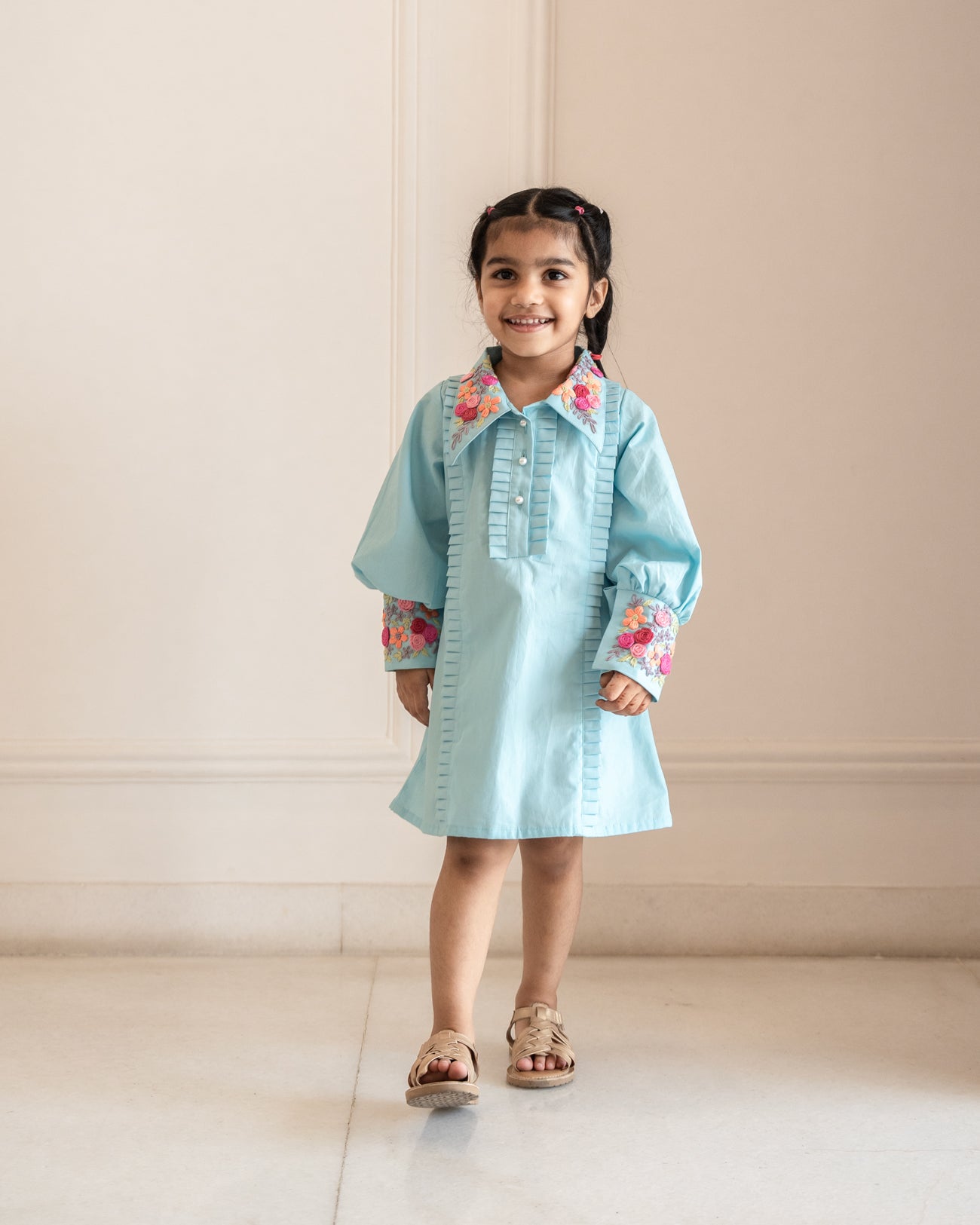 Rini Hand-Embroidered Dress