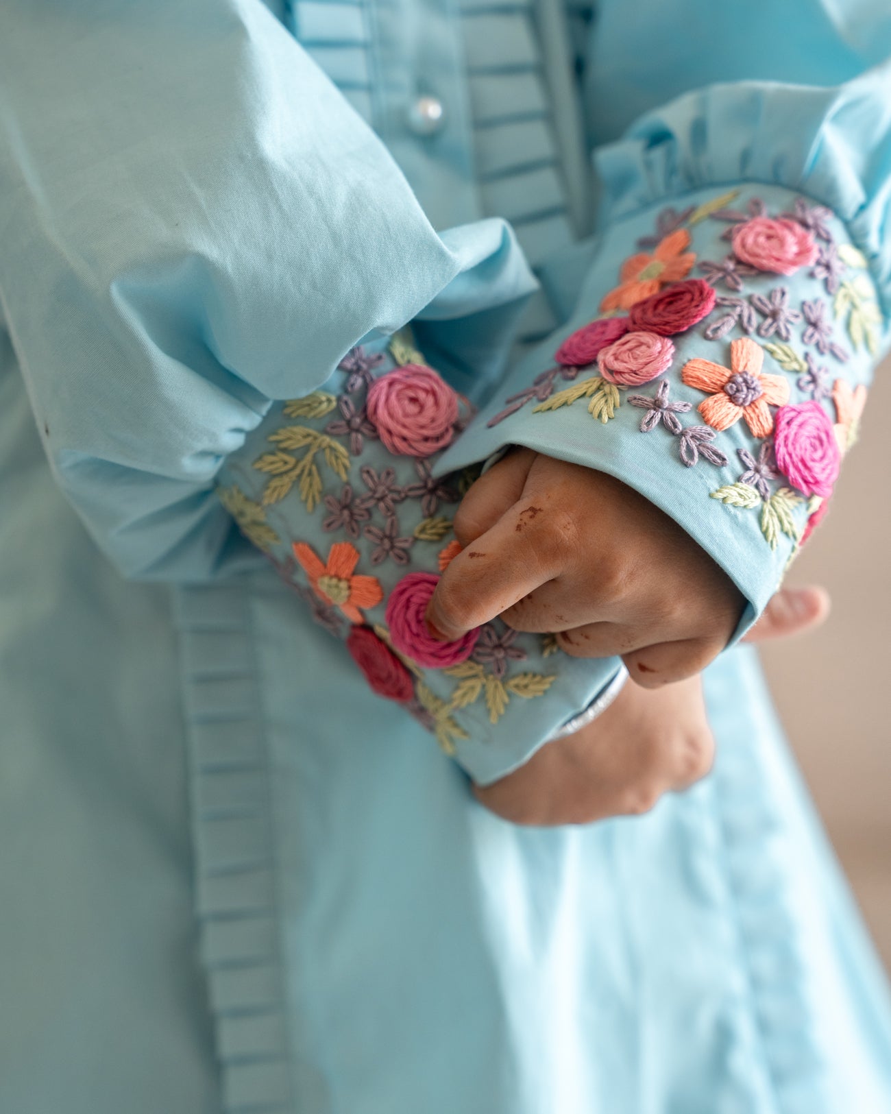 Rini Hand-Embroidered Dress